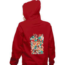 Load image into Gallery viewer, Shirts Zippered Hoodies, Unisex / Small / Red Mouse House Heroes &#39;19
