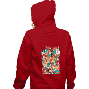 Shirts Zippered Hoodies, Unisex / Small / Red Mouse House Heroes '19