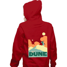 Load image into Gallery viewer, Shirts Zippered Hoodies, Unisex / Small / Red Visit Dune
