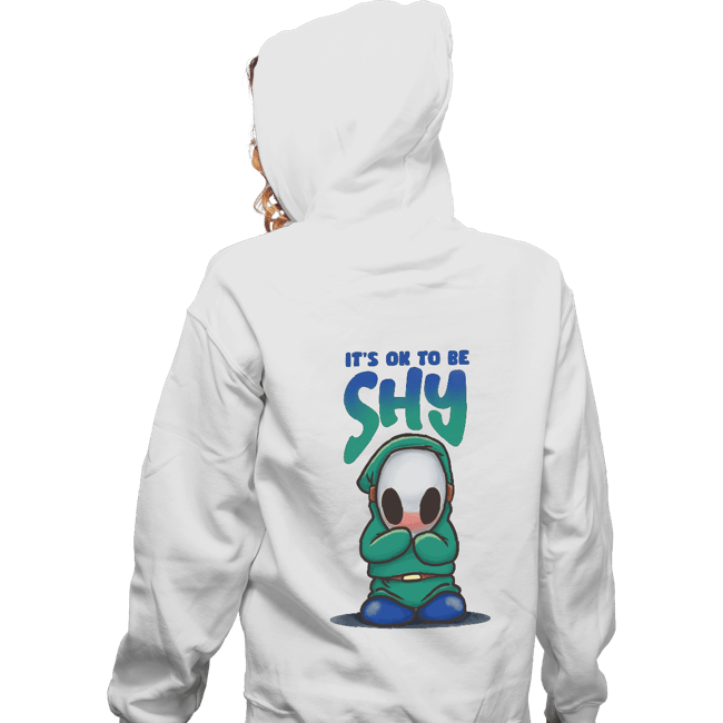 Shirts Zippered Hoodies, Unisex / Small / White Shy!
