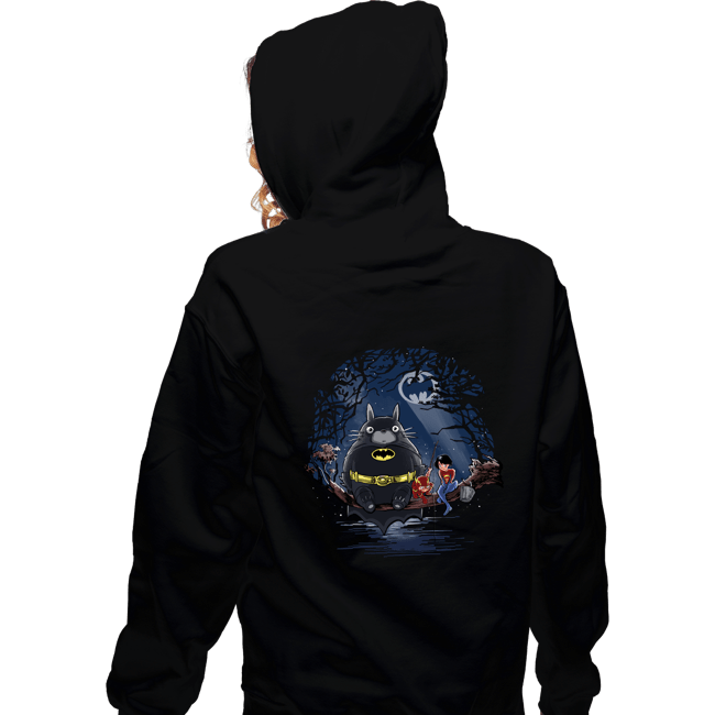 Daily_Deal_Shirts Zippered Hoodies, Unisex / Small / Black My Neighbor Bat