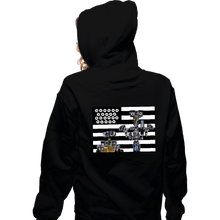 Load image into Gallery viewer, Daily_Deal_Shirts Zippered Hoodies, Unisex / Small / Black Robokonia

