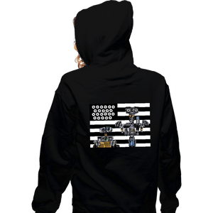 Daily_Deal_Shirts Zippered Hoodies, Unisex / Small / Black Robokonia