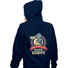 Load image into Gallery viewer, Shirts Pullover Hoodies, Unisex / Small / Navy Vote Korvo
