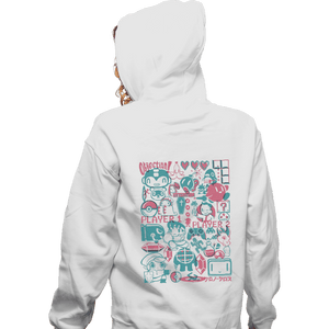 Shirts Zippered Hoodies, Unisex / Small / White Insert Coin