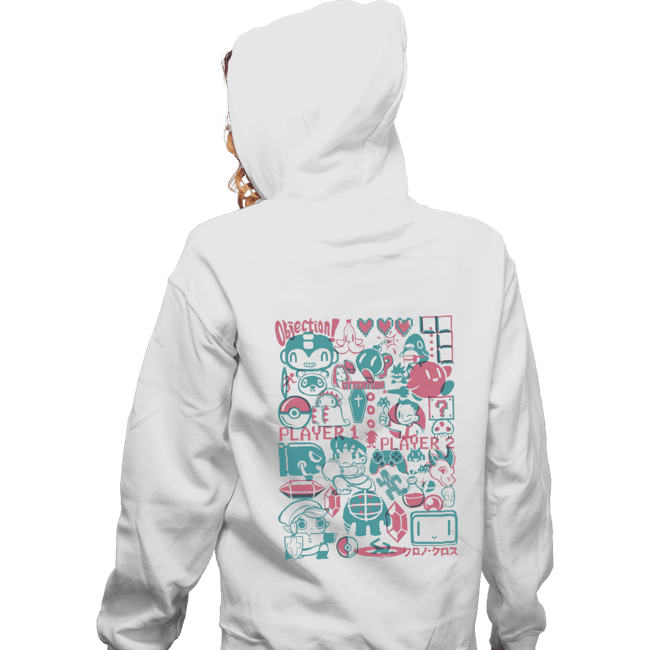 Shirts Zippered Hoodies, Unisex / Small / White Insert Coin
