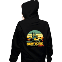 Load image into Gallery viewer, Daily_Deal_Shirts Zippered Hoodies, Unisex / Small / Black Visit New York
