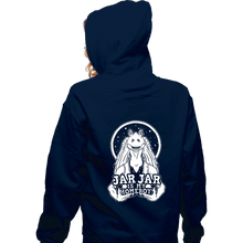 Load image into Gallery viewer, Secret_Shirts Zippered Hoodies, Unisex / Small / Navy Meesa Homeboy
