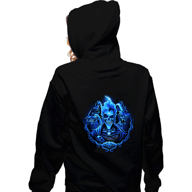 Daily_Deal_Shirts Zippered Hoodies, Unisex / Small / Black Underworld Unearthed
