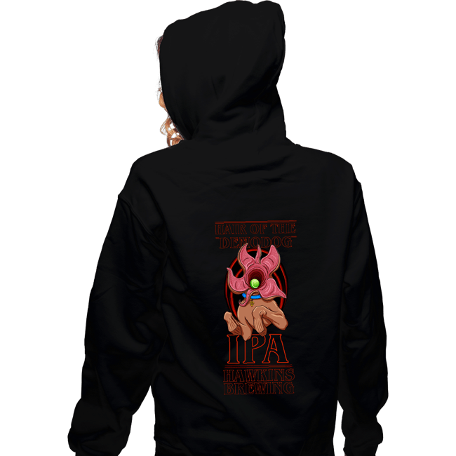 Shirts Zippered Hoodies, Unisex / Small / Black Hawkins IPA