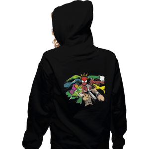 Shirts Zippered Hoodies, Unisex / Small / Black Spider Yaga