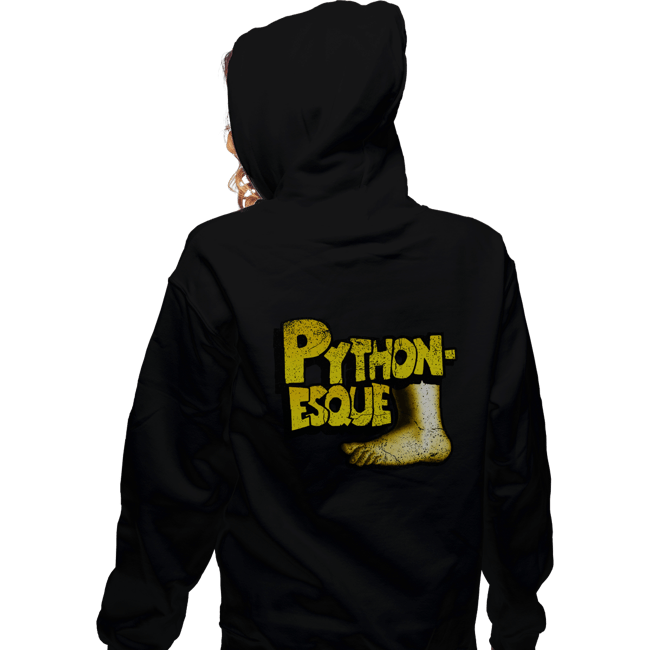 Shirts Zippered Hoodies, Unisex / Small / Black Pythonesque