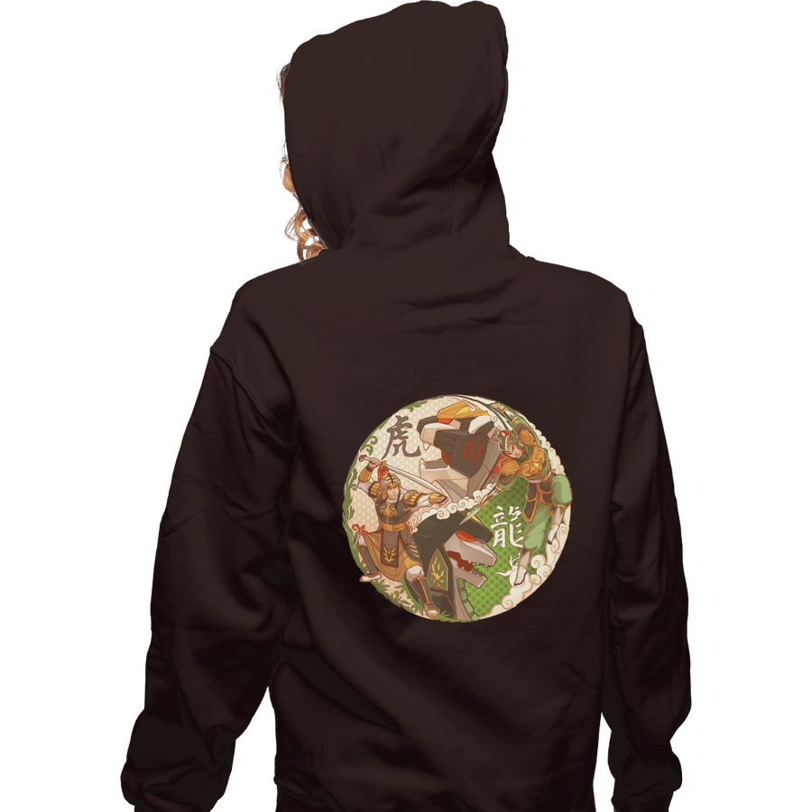 Shirts Zippered Hoodies, Unisex / Small / Dark Chocolate Zord Dynasty