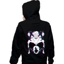 Load image into Gallery viewer, Daily_Deal_Shirts Zippered Hoodies, Unisex / Small / Black Glitched Ursula
