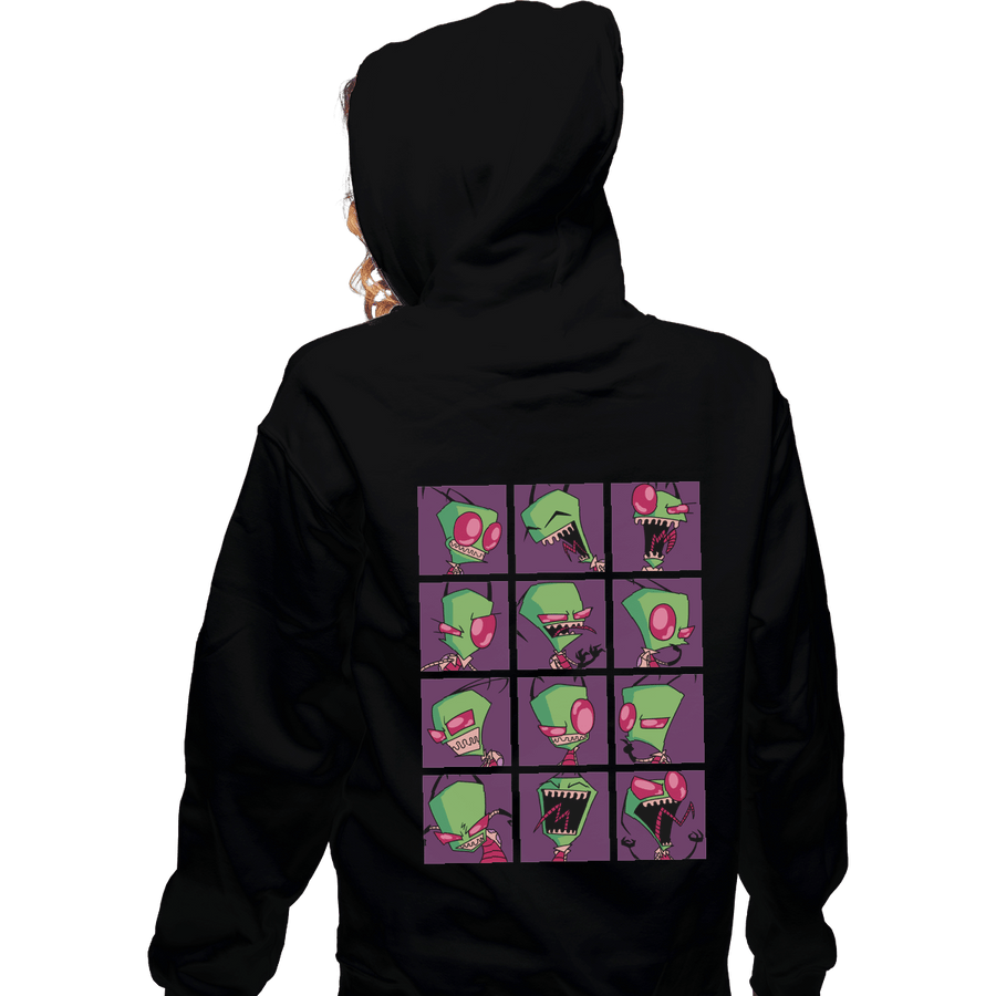 Shirts Zippered Hoodies, Unisex / Small / Black Zim Expressions
