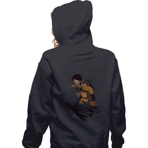 Shirts Zippered Hoodies, Unisex / Small / Dark Heather Magic King