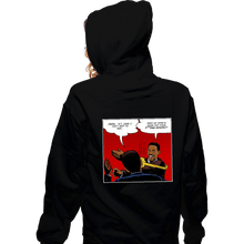 Load image into Gallery viewer, Daily_Deal_Shirts Zippered Hoodies, Unisex / Small / Black Paper Beats Rock
