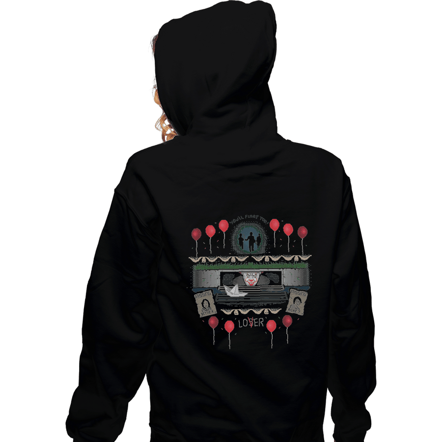Shirts Zippered Hoodies, Unisex / Small / Black Ugly Holi-derry Sweater