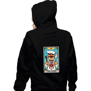 Daily_Deal_Shirts Zippered Hoodies, Unisex / Small / Black The Chef