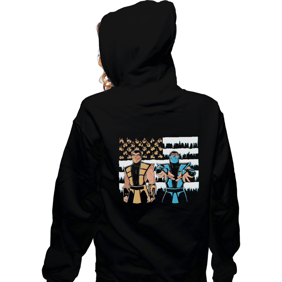 Shirts Zippered Hoodies, Unisex / Small / Black Black Dragonia
