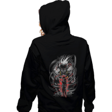 Load image into Gallery viewer, Shirts Zippered Hoodies, Unisex / Small / Black Erasure Hero
