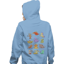 Load image into Gallery viewer, Shirts Zippered Hoodies, Unisex / Small / Royal Blue Diapers &amp; Dragons
