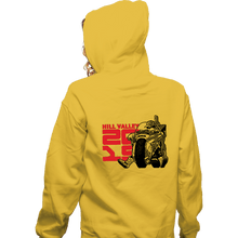 Load image into Gallery viewer, Daily_Deal_Shirts Zippered Hoodies, Unisex / Small / White Hill Valley 2015
