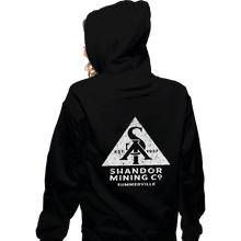 Load image into Gallery viewer, Shirts Pullover Hoodies, Unisex / Small / Black Shandor Mining Company
