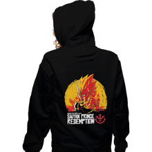 Load image into Gallery viewer, Shirts Zippered Hoodies, Unisex / Small / Black Saiyan Prince Redemption
