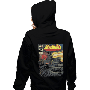 Shirts Zippered Hoodies, Unisex / Small / Black The Redhood
