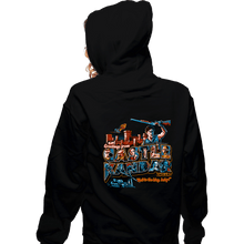 Load image into Gallery viewer, Daily_Deal_Shirts Zippered Hoodies, Unisex / Small / Black Greetings From Castle Kandar
