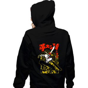 Secret_Shirts Zippered Hoodies, Unisex / Small / Black Chainsawman
