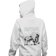 Load image into Gallery viewer, Shirts Pullover Hoodies, Unisex / Small / White Make Mistakes Get Blotto
