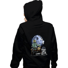 Load image into Gallery viewer, Daily_Deal_Shirts Zippered Hoodies, Unisex / Small / Black Master And Apprentice
