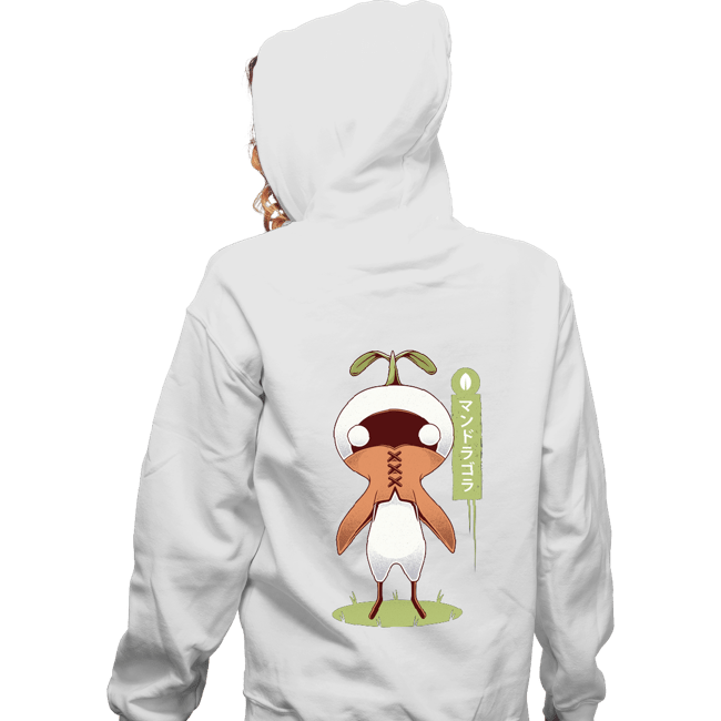Shirts Zippered Hoodies, Unisex / Small / White Mandragora