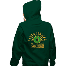 Load image into Gallery viewer, Shirts Zippered Hoodies, Unisex / Small / Irish Green Earth Bending
