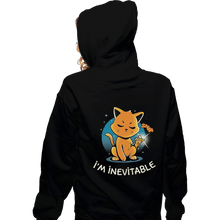 Load image into Gallery viewer, Shirts Zippered Hoodies, Unisex / Small / Black I&#39;m Inevitable
