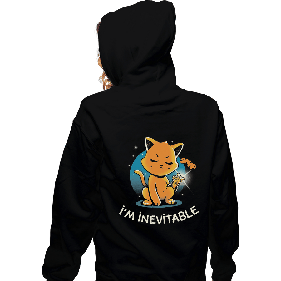 Shirts Zippered Hoodies, Unisex / Small / Black I'm Inevitable