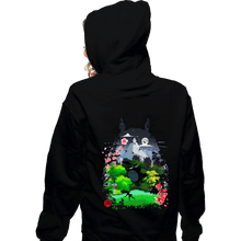 Load image into Gallery viewer, Daily_Deal_Shirts Zippered Hoodies, Unisex / Small / Black Neighbors &amp; Friends
