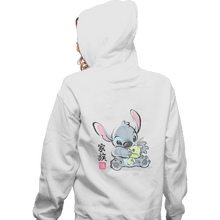 Load image into Gallery viewer, Shirts Pullover Hoodies, Unisex / Small / White Stitch Watercolor
