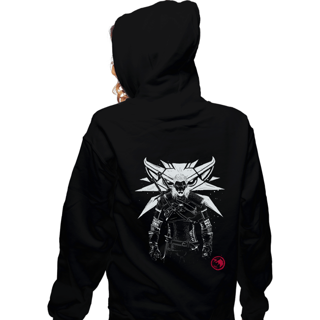 Daily_Deal_Shirts Zippered Hoodies, Unisex / Small / Black Hunting Monsters
