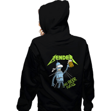 Load image into Gallery viewer, Daily_Deal_Shirts Zippered Hoodies, Unisex / Small / Black And Beer for All
