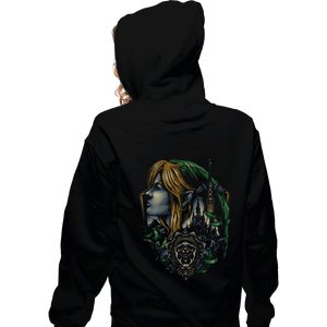 Shirts Zippered Hoodies, Unisex / Small / Black Emblem Of The Chosen One