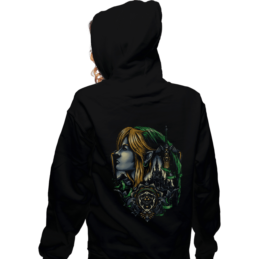 Shirts Zippered Hoodies, Unisex / Small / Black Emblem Of The Chosen One