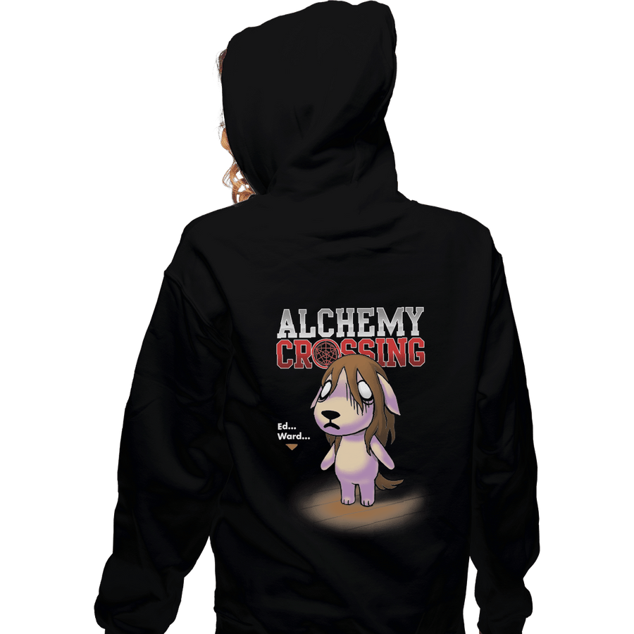 Shirts Pullover Hoodies, Unisex / Small / Black Real Crossing