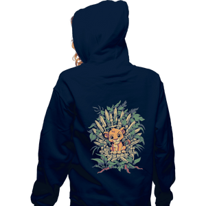 Shirts Zippered Hoodies, Unisex / Small / Navy The True King