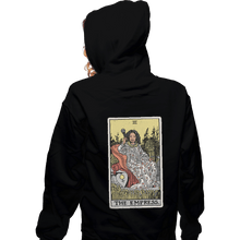 Load image into Gallery viewer, Shirts Zippered Hoodies, Unisex / Small / Black The Empress
