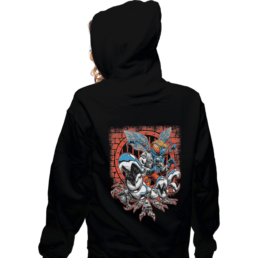 Shirts Zippered Hoodies, Unisex / Small / Black Fly Frenzy
