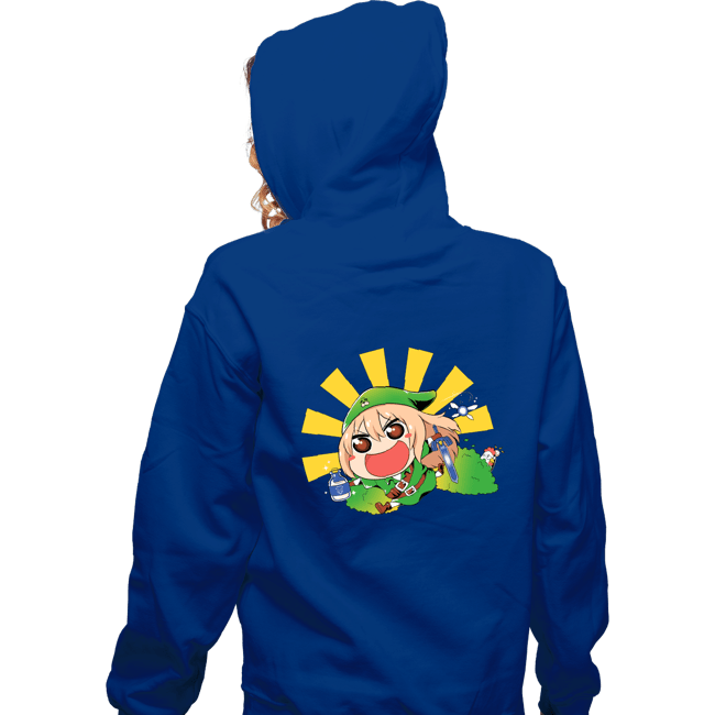 Shirts Zippered Hoodies, Unisex / Small / Royal Blue Legend Of Umaru