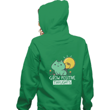 Load image into Gallery viewer, Shirts Zippered Hoodies, Unisex / Small / Irish Green Bulb Saur
